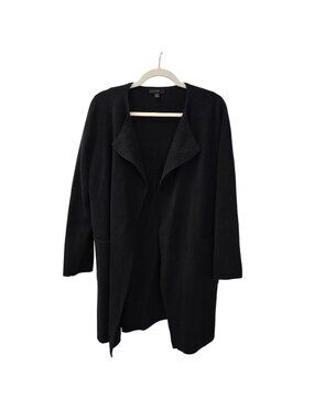 J. Crew Wool Blend Open Cardigan Longline Sweater Size Medium